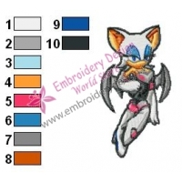 Lumina Sonic Shuffle Embroidery Design 05
